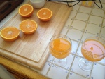 The morning after - fresh OJ